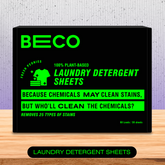 Laundry Detergent Sheets - 30 Sheets