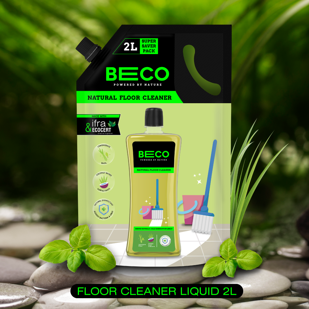 Natural Floor Cleaner Liquid Refill - 2 litre_EMP