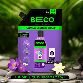 Natural Laundry Cleaner Liquid Refill | Front Load - 1 litre_