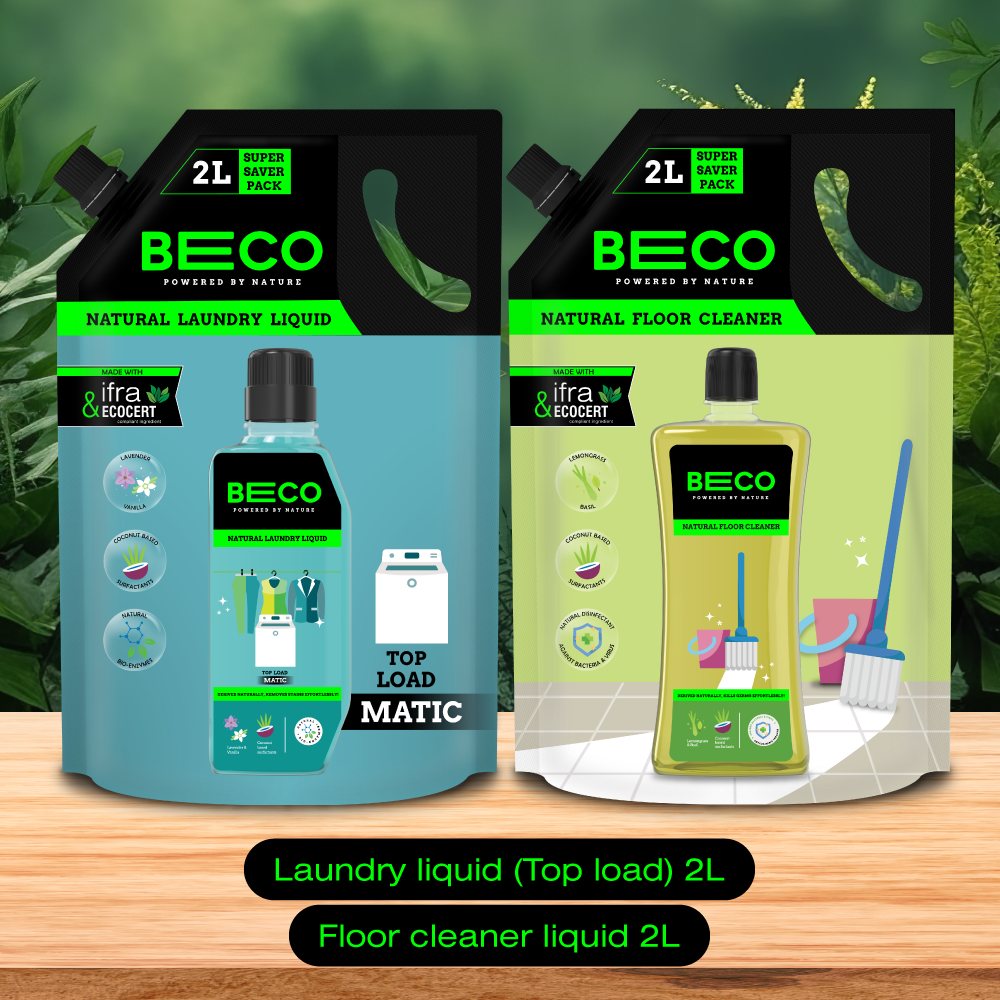 Liquids Saver Combo - Floor Cleaner & Laundry Liquid | Top Load