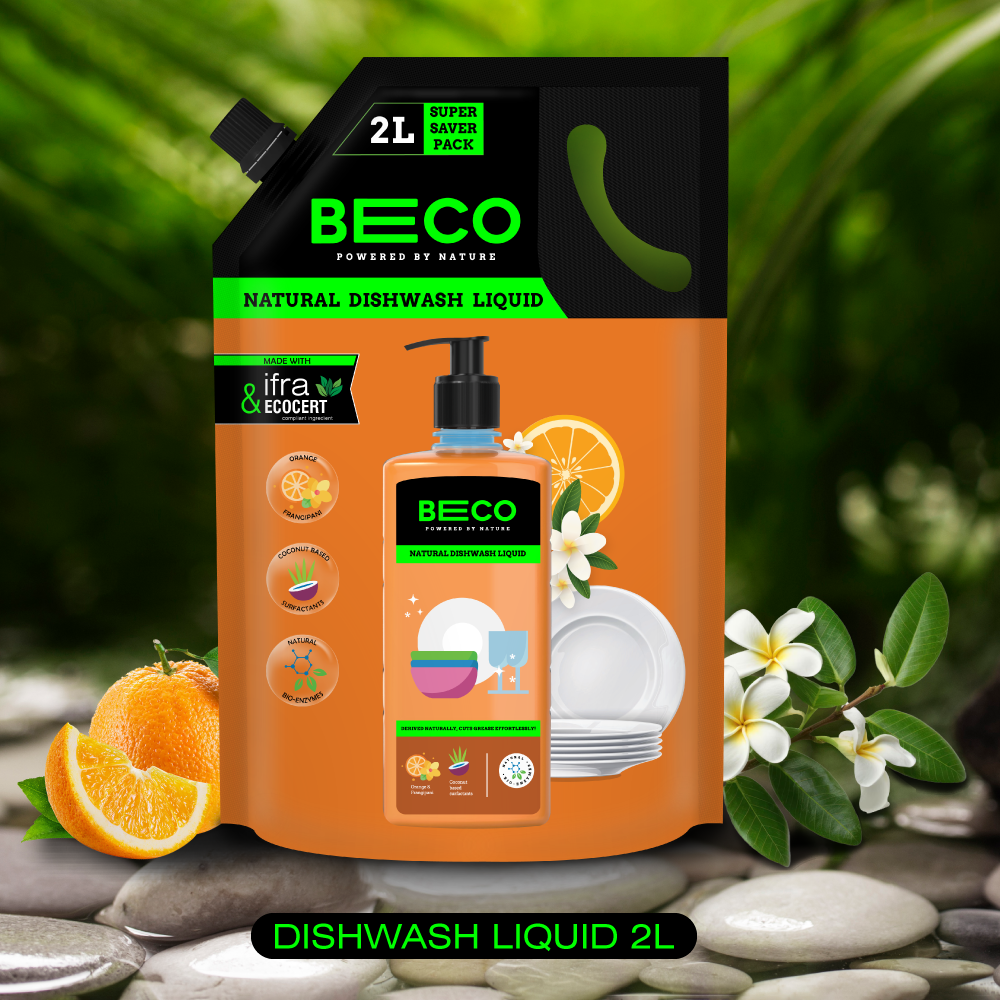 Natural Dishwash Liquid Refill - 2 litre_EMP