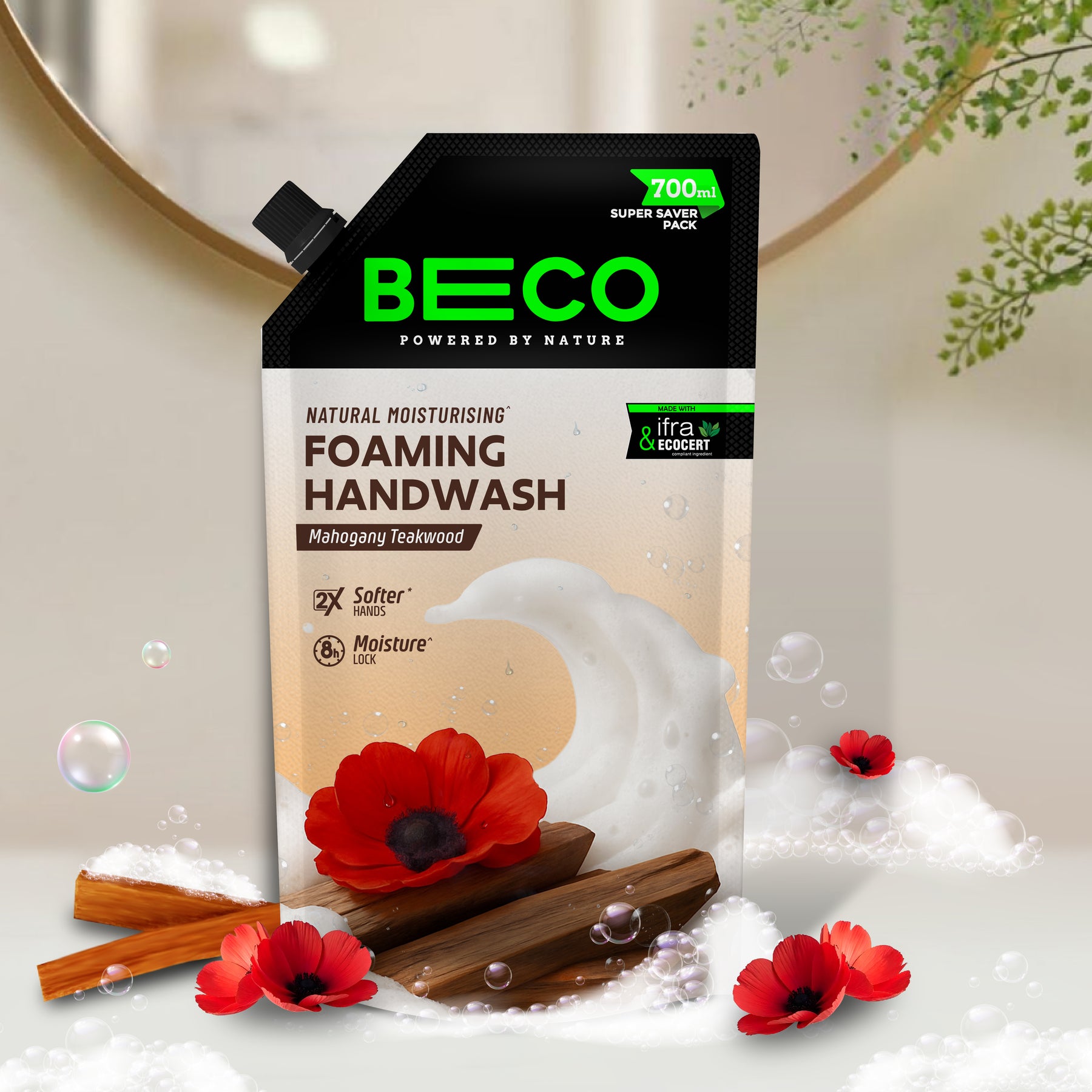 Natural Moisturising Foaming Handwash Refill 700 ML