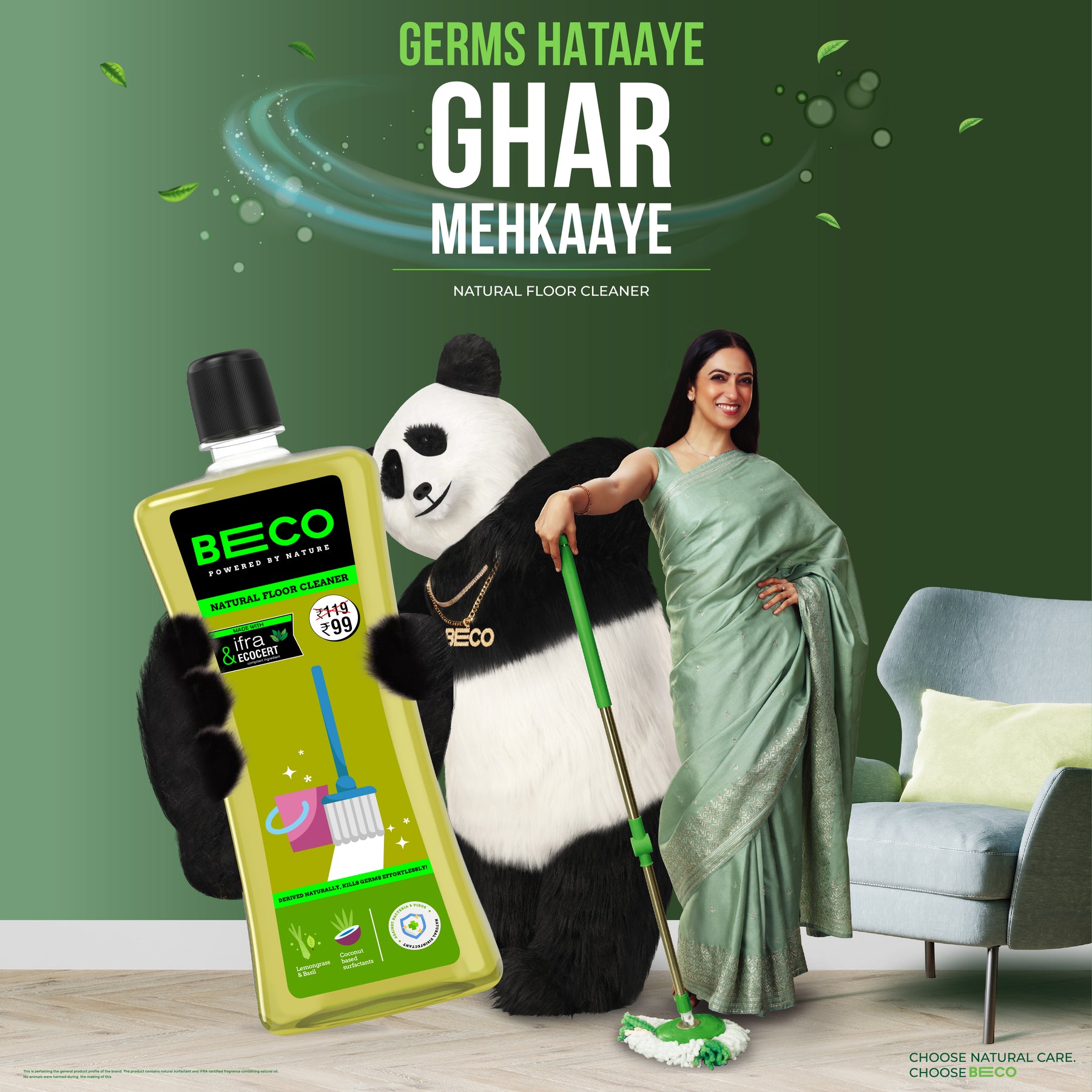 Natural Floor Cleaner Liquid - 500 ml_EMP