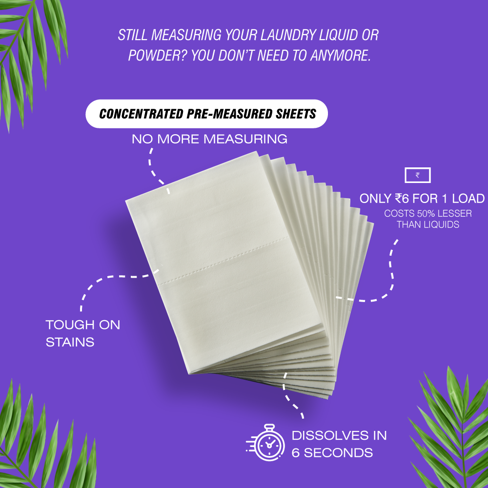 Laundry Detergent Sheets - 30 Sheets