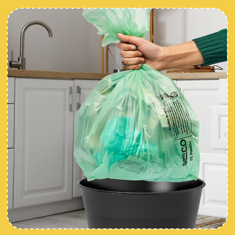 Compostable Garbage Bags - Small - 15 bags/roll_EMP