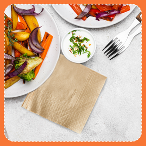 Bamboo Serving Napkins - 50 sheets_EMP