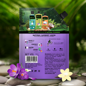 Natural Laundry Cleaner Liquid Refill | Front Load - 1 litre_