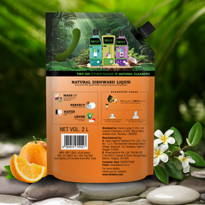 Natural Dishwash Liquid Refill - 2 litre_EMP