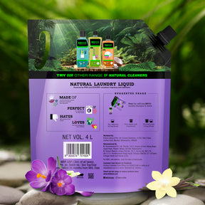 Beco Laundry Cleaner Liquid Shampoo Front Load 4 Ltr Refill