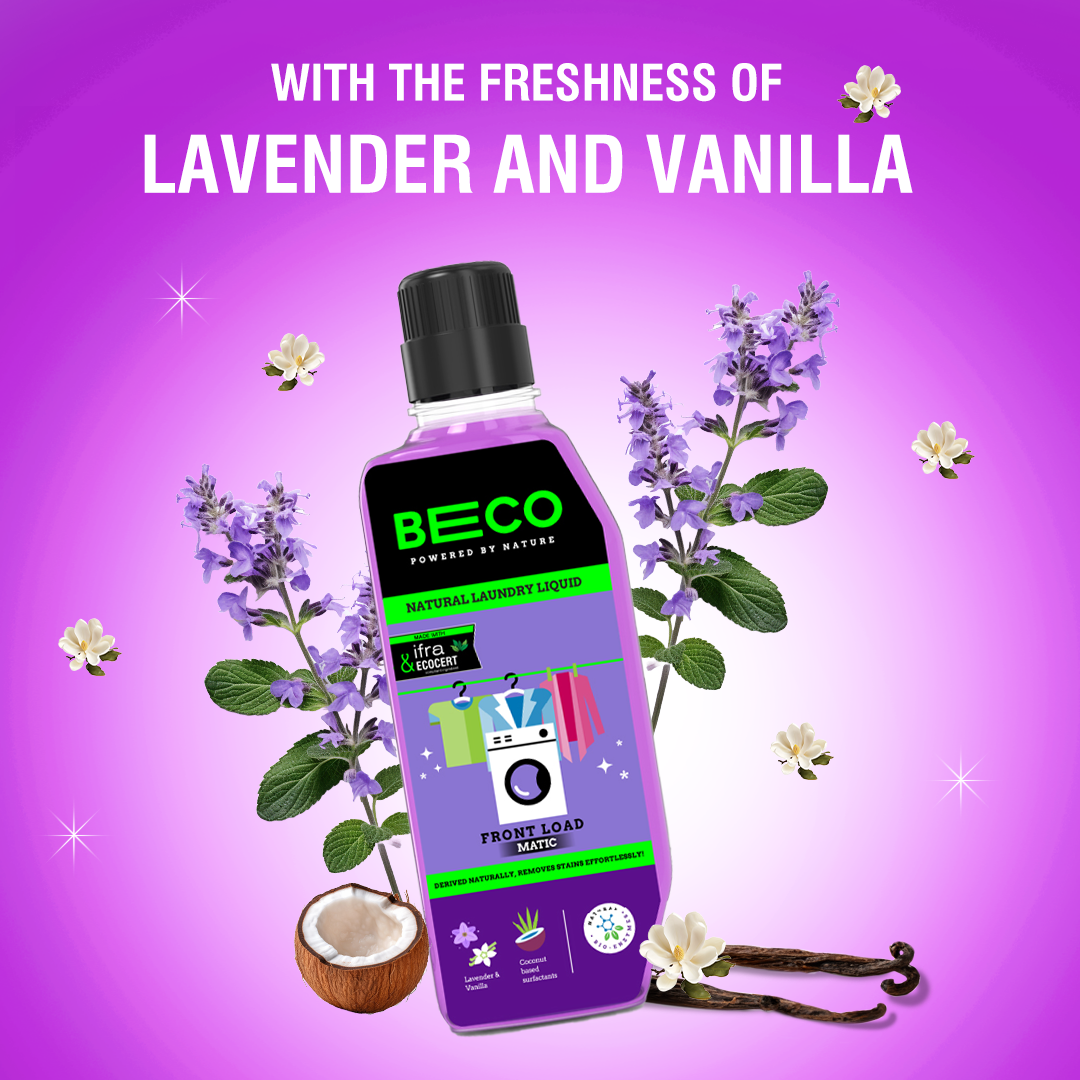 Natural Laundry Cleaner Liquid | Front Load - 960 ml_