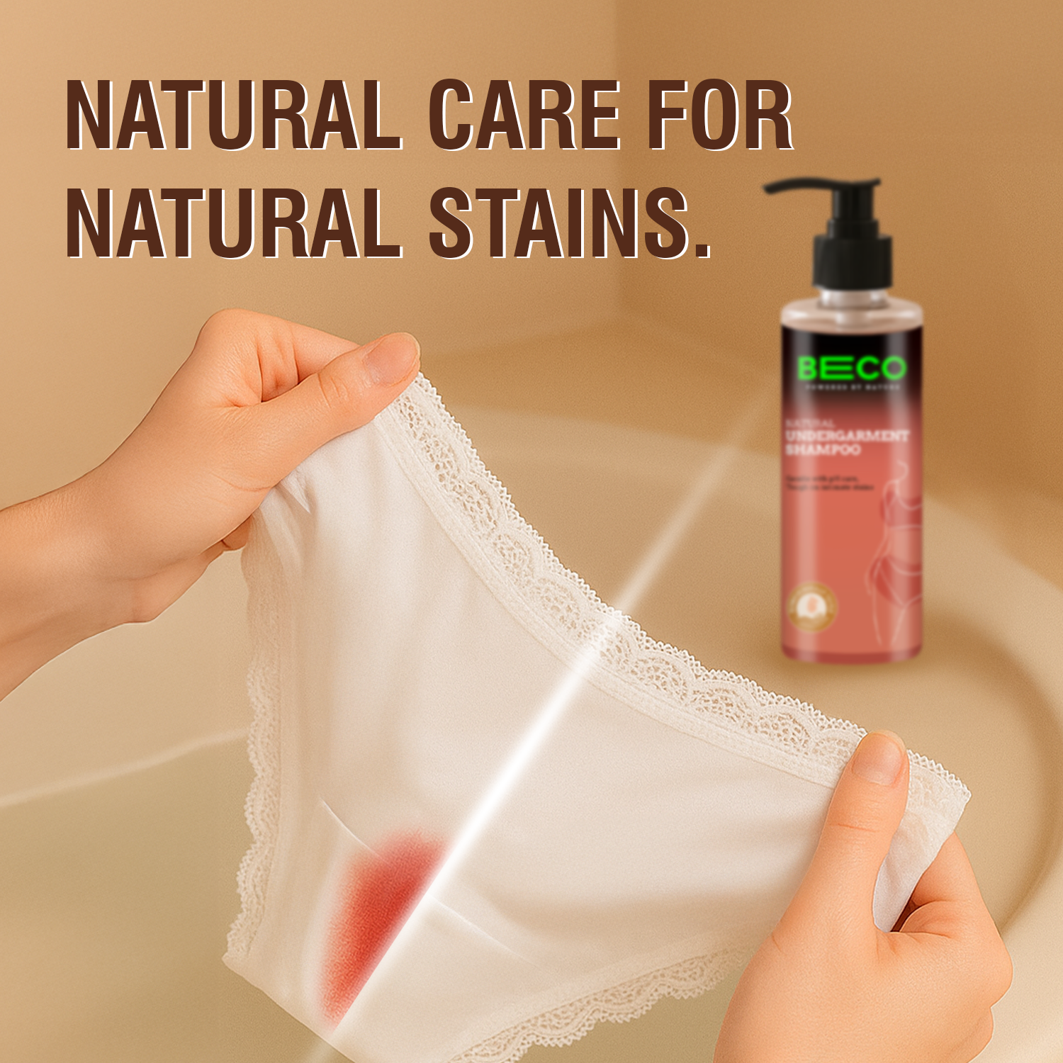 Natural Undergarment Liquid Shampoo 500 ML