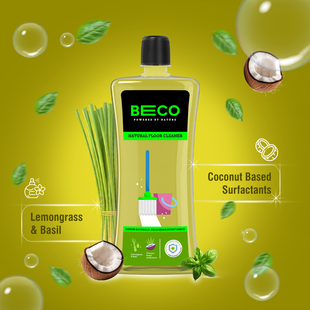 Natural Floor Cleaner Liquid - 1 litre_