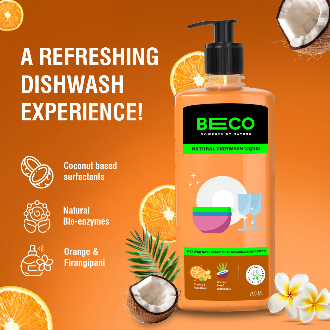 Natural Dishwash Liquid - 750 ml