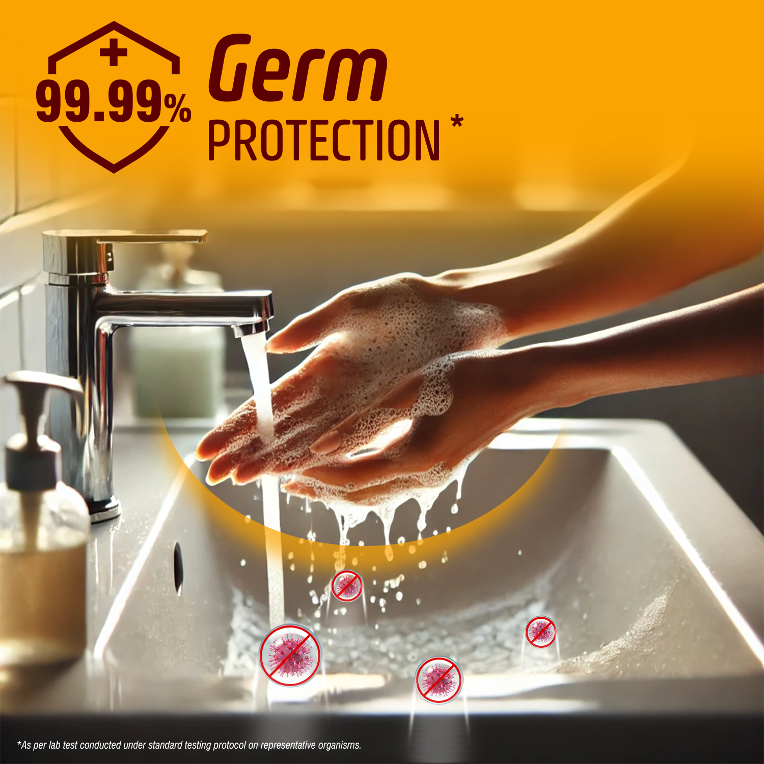 Natural Moisturising Handwash Mahogany Teakwood - 675 ml