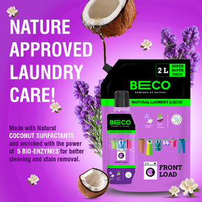 Natural Laundry Cleaner Liquid | Front Load - 960 ml_