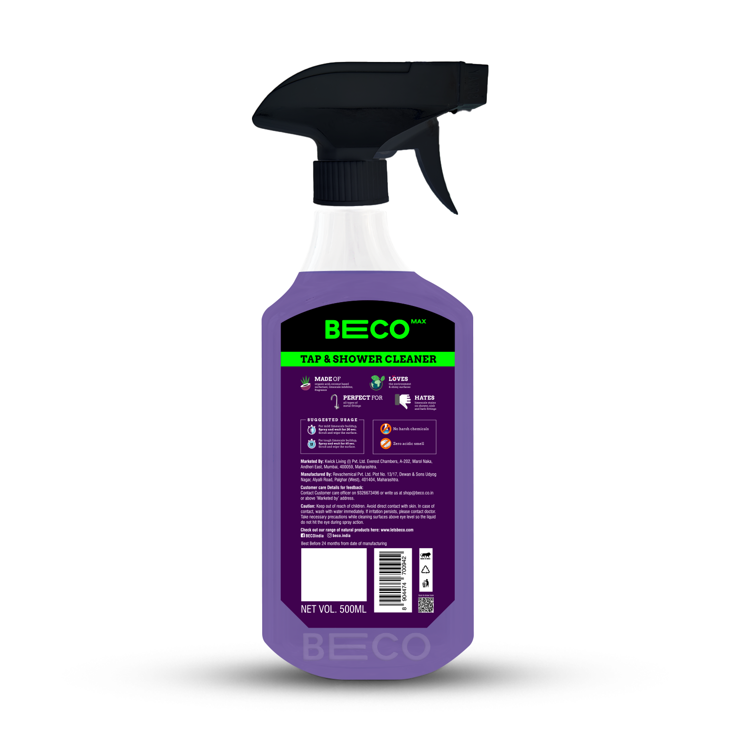 Beco Max - Tap & Shower Cleaner_