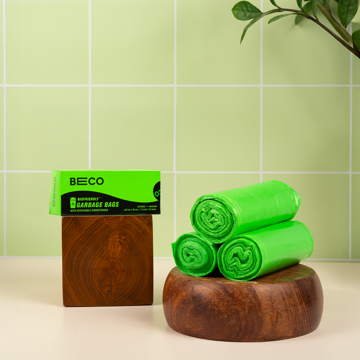 Biofriendly Garbage Bags - Medium - 30 bags/roll