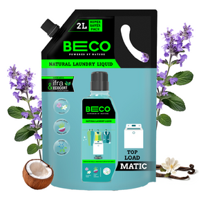 Natural Laundry Cleaner Liquid Refill | Top Load - 2 litre