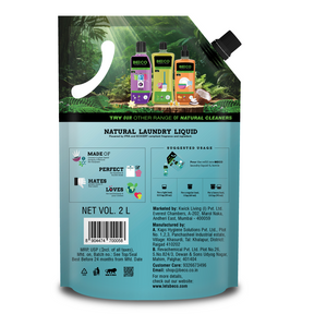 Natural Laundry Cleaner Liquid Refill | Top Load - 2 litre!