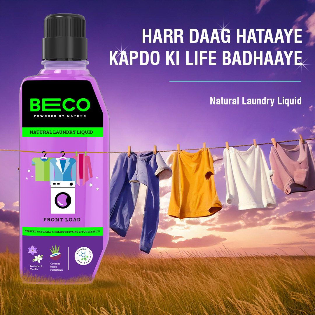 Natural Laundry Cleaner Liquid | Front Load - 960 ml_