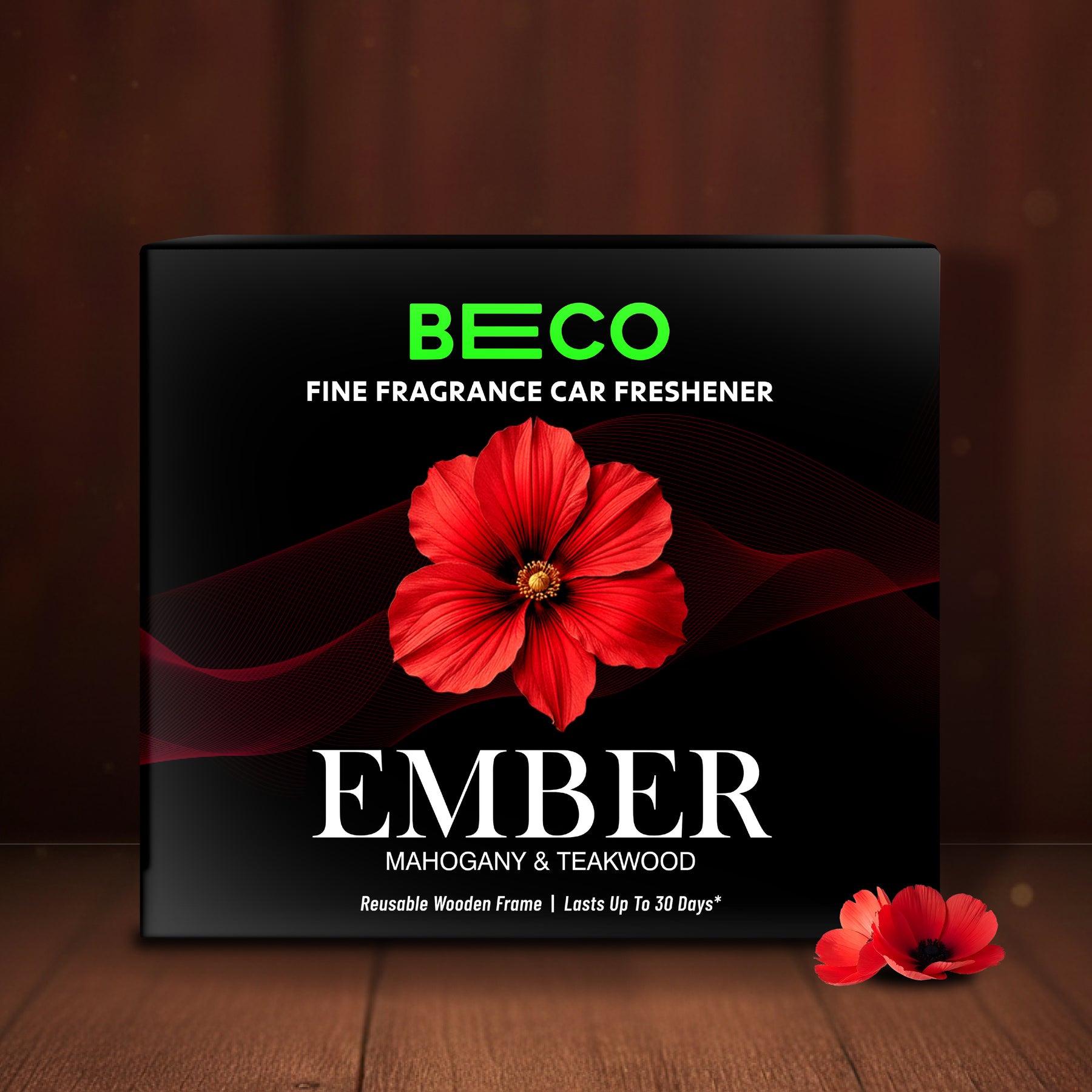 Fine Fragrance Car Freshener - Ember (Pack of 3)