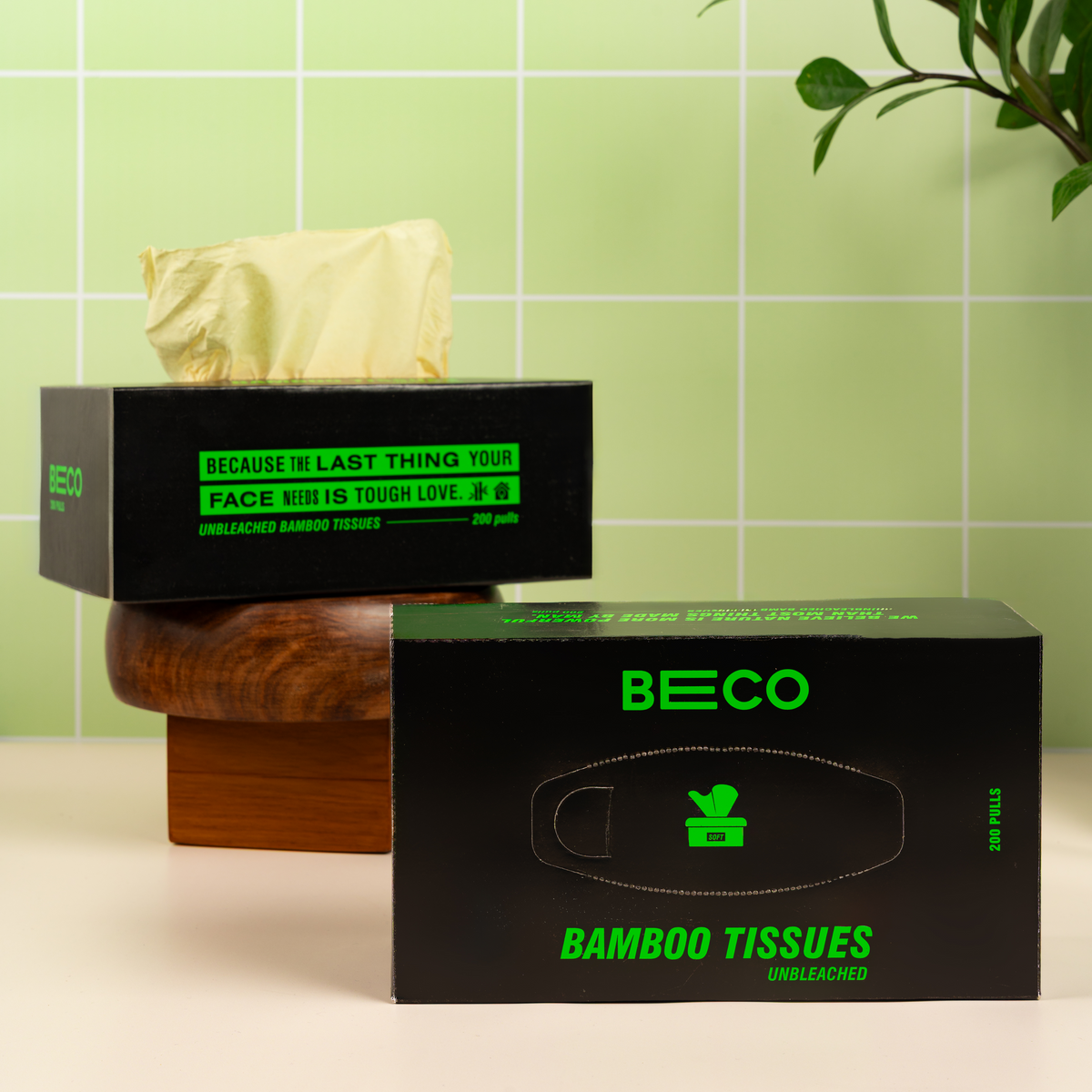 Bamboo Facial Tissues - 200 pulls