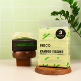 Bamboo Facial Tissues - 200 pulls | Pack of 3