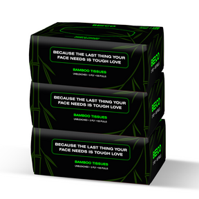 Bamboo Facial Tissue 100 Pulls 3ply_