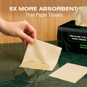 Bamboo Facial Tissue 100 Pulls 3ply_