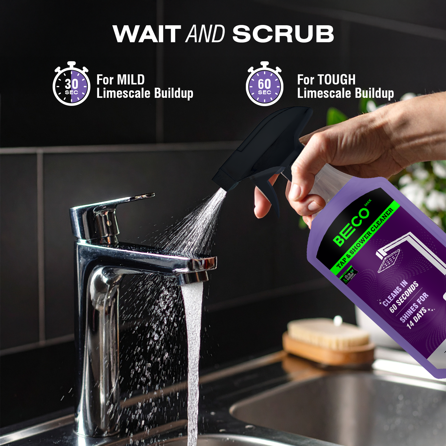 Beco Max - Tap & Shower Cleaner