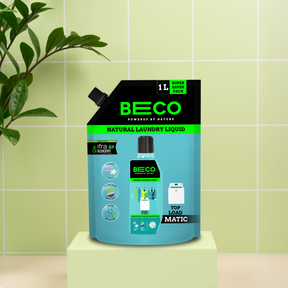 Natural Laundry Cleaner Liquid Refill | Top Load - 1 litre