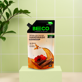 Natural Moisturising Handwash Mahogany Teakwood - 675 ml