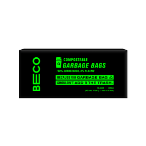 Compostable Garbage Bags - Small - 15 bags/roll
