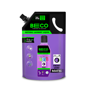 Natural Laundry Cleaner Liquid Refill | Front Load - 2 litre