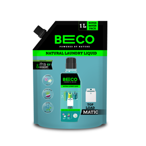 Natural Laundry Cleaner Liquid Refill | Top Load - 1 litre