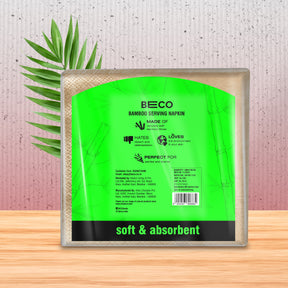 Bamboo Serving Napkins - 100 pulls