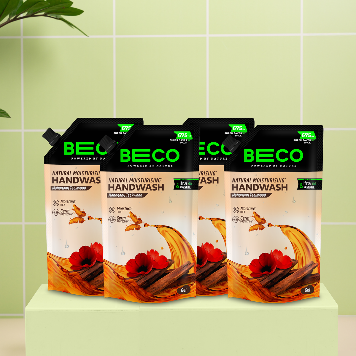 Hand Hygiene Saver Pack - Mahogany Teakwood