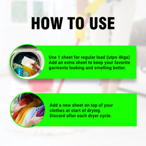 How to use Fabric Softner Sheets